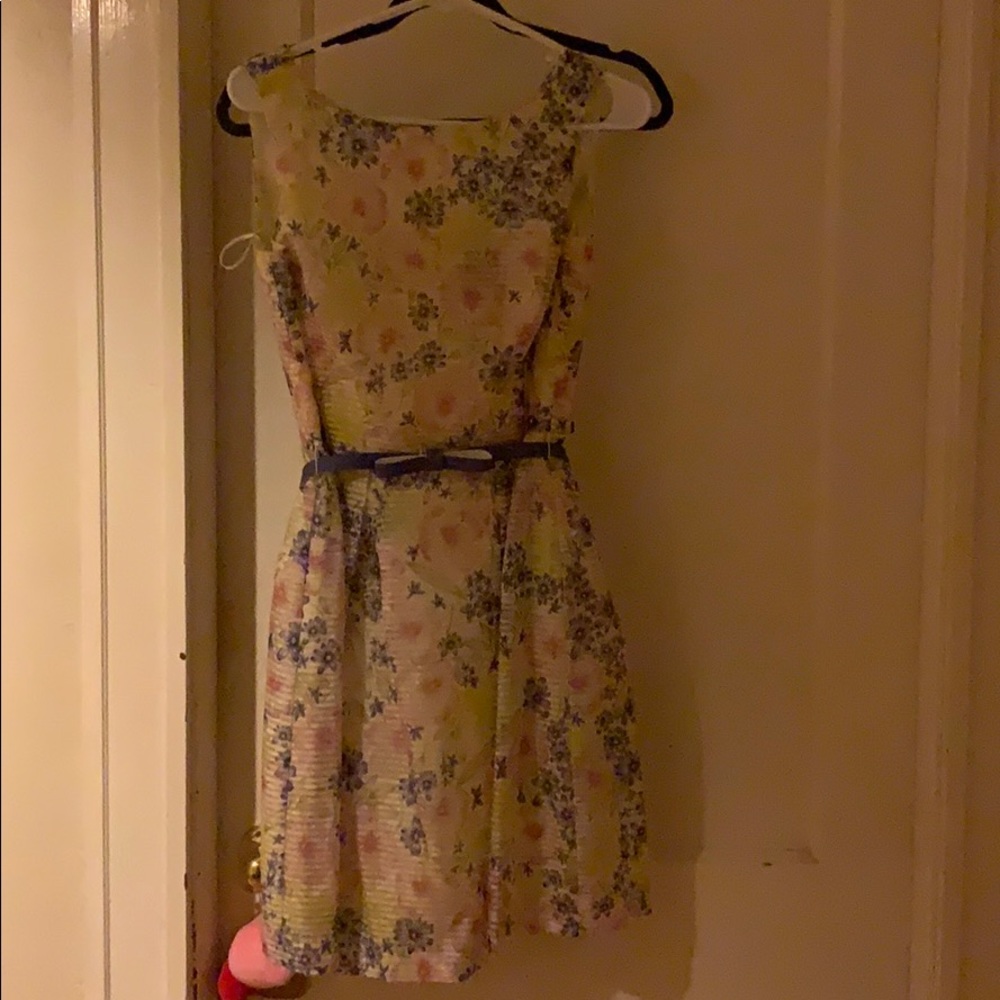 Light yellow dress